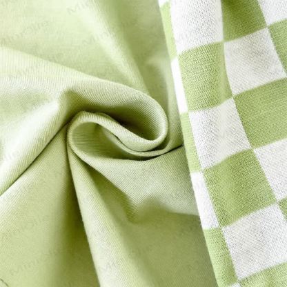 Baby 2-Piece Soft Checkerboard Sweatsuit Set - image 10