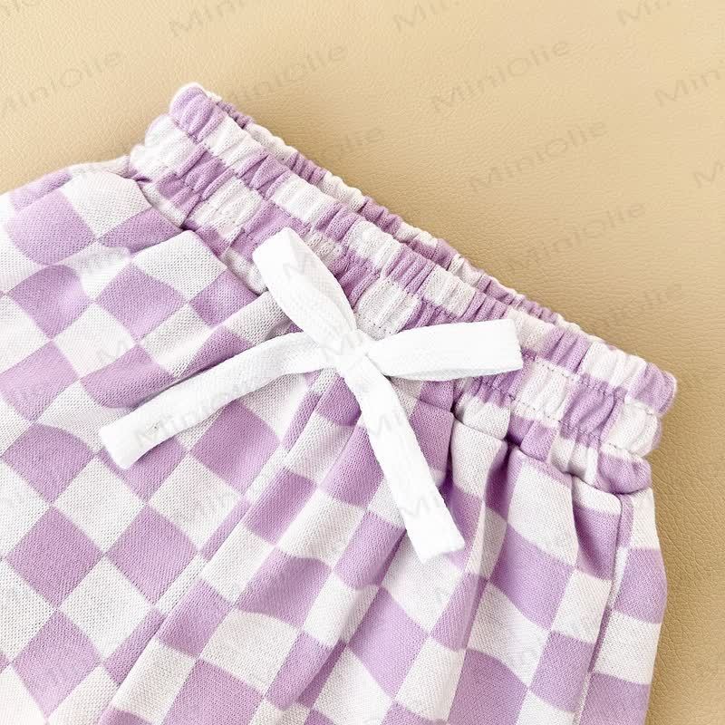 Baby 2-Piece Soft Checkerboard Sweatsuit Set - image 32