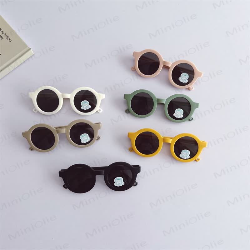 Baby Fashion Cute Round Sunglasses - image 1