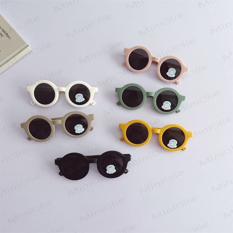 Baby Fashion Cute Round Sunglasses - image 1
