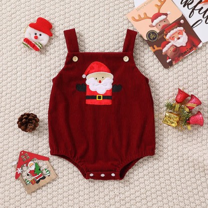 Baby Christmas Tank Bodysuit - Red - 12-18M - image 3