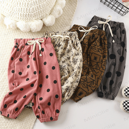Baby Toddler Retro Corduroy Design Pants - image 1 - image 2