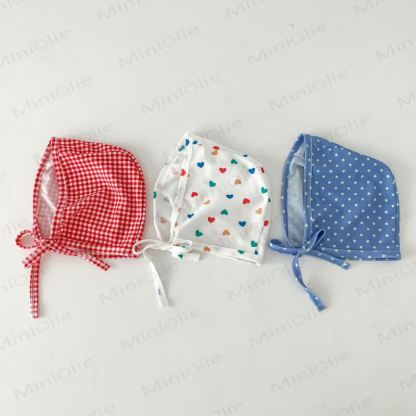 Baby Girl One-piece Swimsuit with Hat - image 5