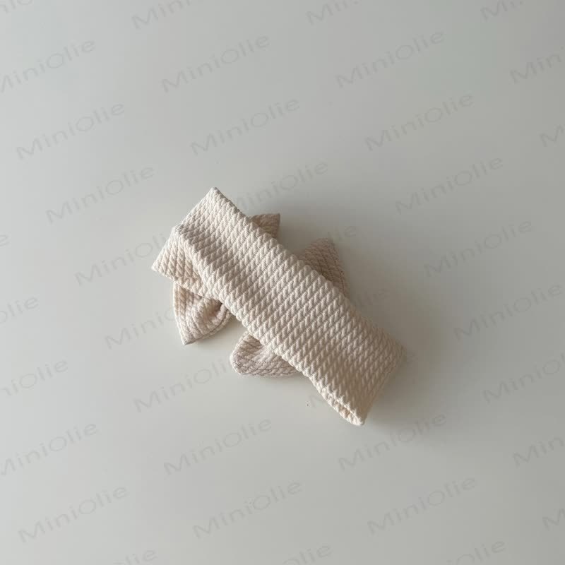 Baby Newborn Solid Color Bowknot Headband - image 9