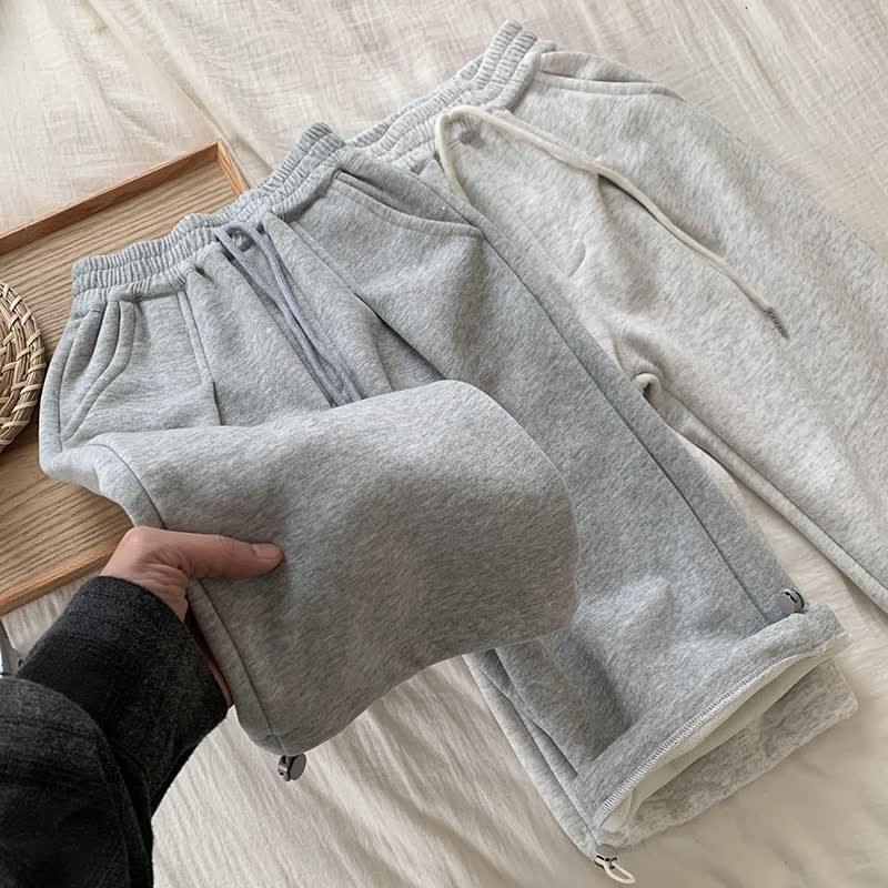 Toddler Basic Fleece Lined Straight-leg Pants  - image 2