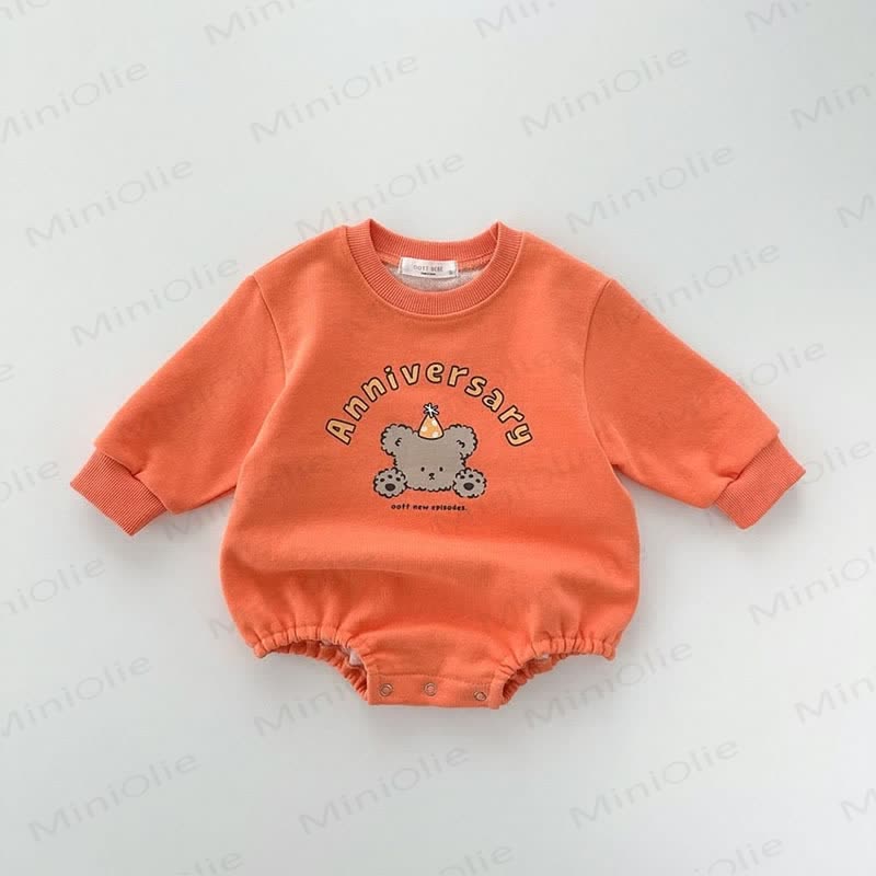 ANNIVERSARY Baby Bear Bodysuit - Orange - 18-24M - image 2
