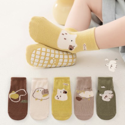 Baby Toddler Animal Duck Floor Socks - image 1