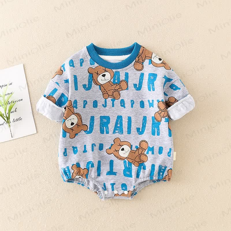 Baby Bear Grey Bodysuit - Grey - 18-24M - image 1