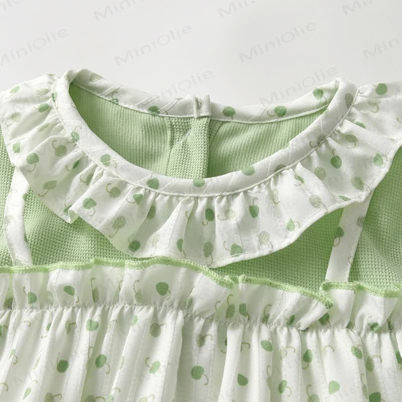 Baby Dot Waffle Bodysuit with Hat - image 2
