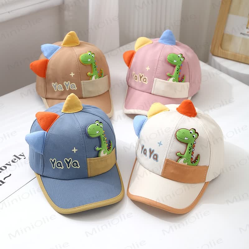 Baby Toddler 3D Dinosaur Energetic Peaked Cap - image 2
