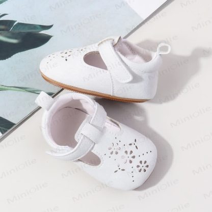 Baby Girl Lovely Flower Design Shoes - image 5