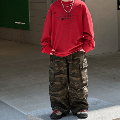 Toddler Boy Camouflage Worker Pants - image 2