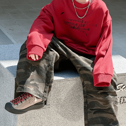 Toddler Boy Camouflage Worker Pants - image 5