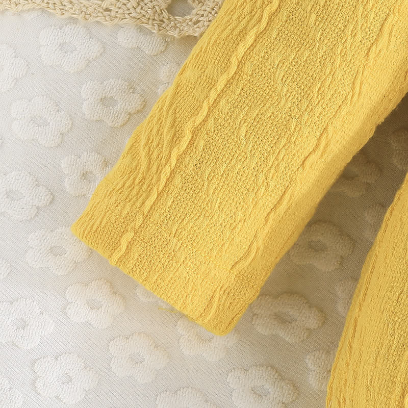 Baby Flower Bodysuit Headband Socks - image 7