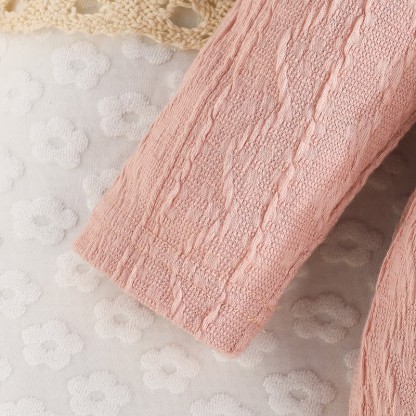 Baby Flower Bodysuit Headband Socks - image 18