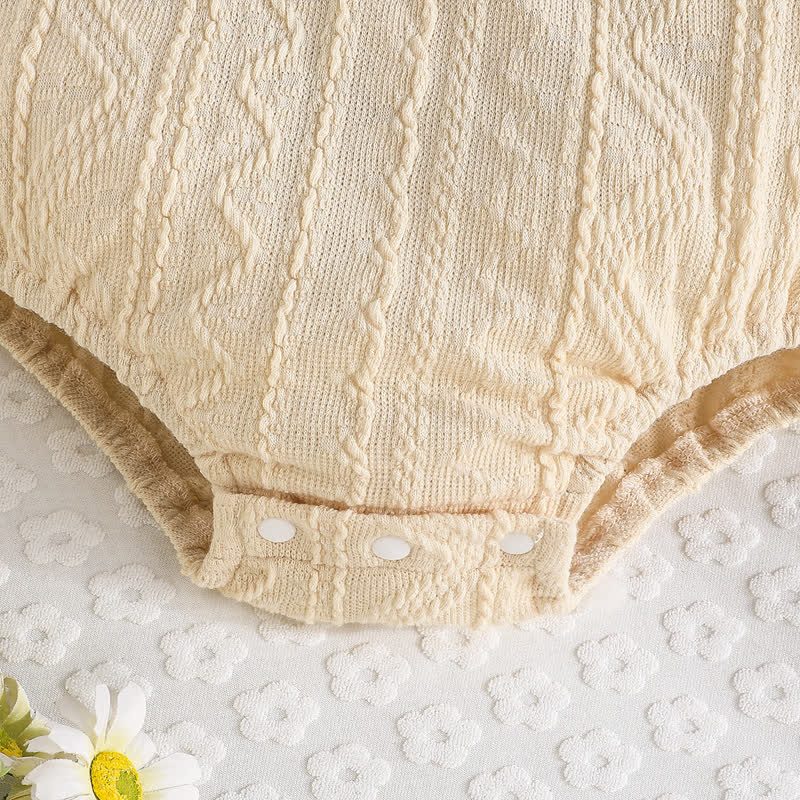 Baby Flower Bodysuit Headband Socks - image 23