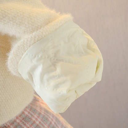 Toddler Plaid Dress and Cardigan with Bag - image 8