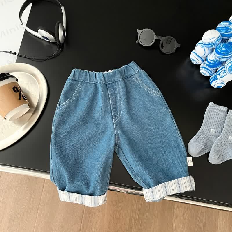 Baby Pocket Basic Denim Pants - image 2