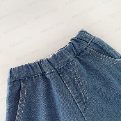 Baby Pocket Basic Denim Pants - image 4
