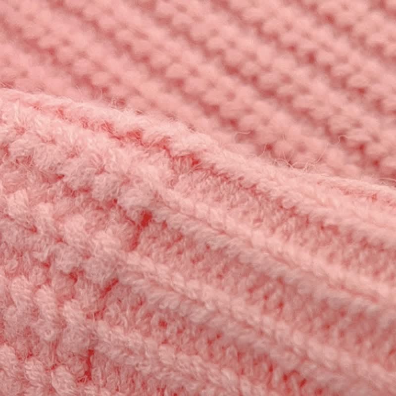 Baby Solid Color Loose Sweater - image 8