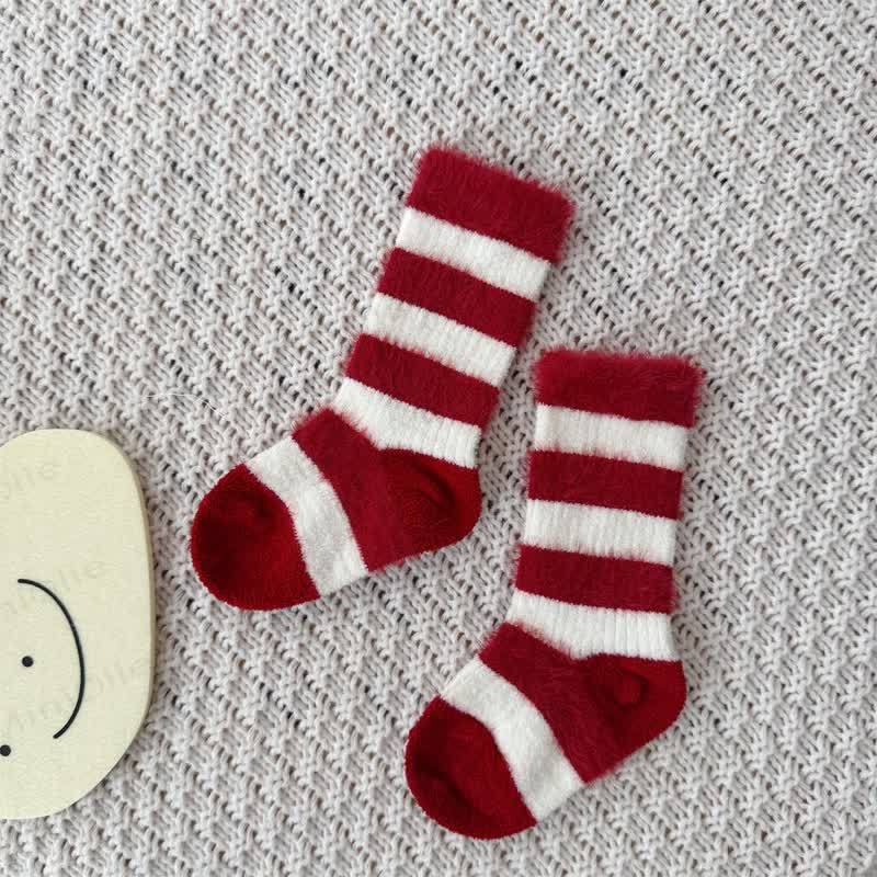 Baby Christmas Bear Bodysuit/Socks/Hat - Socks - 18-24M - image 5