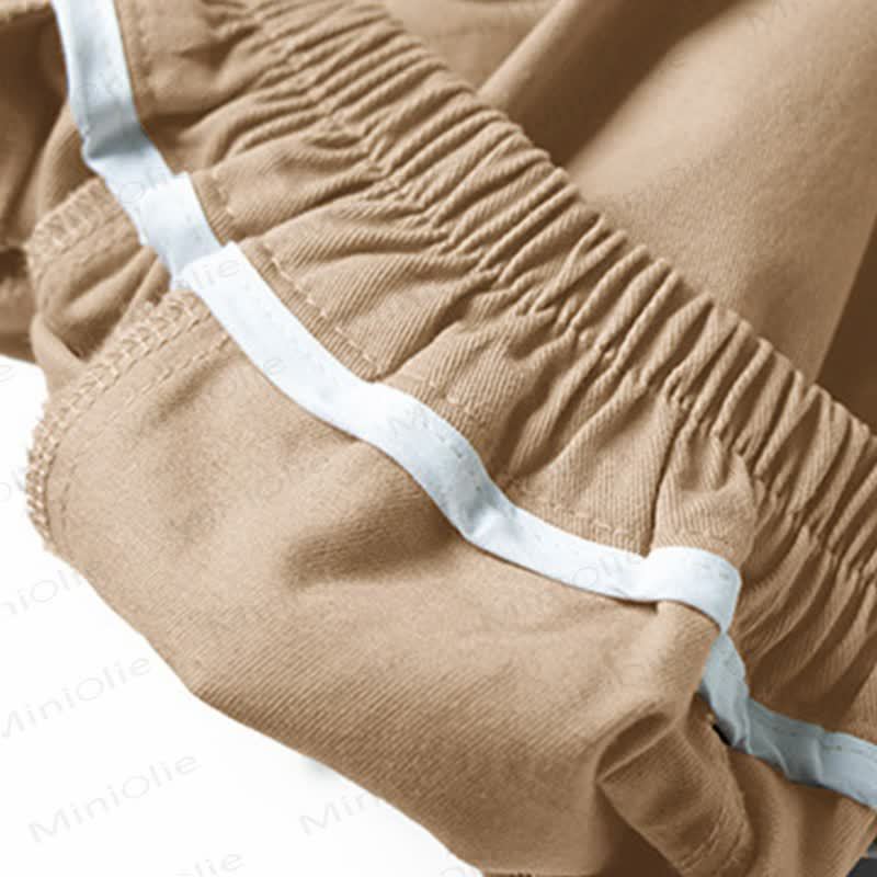 Toddler Boys Solid Color Loose Pants - image 9