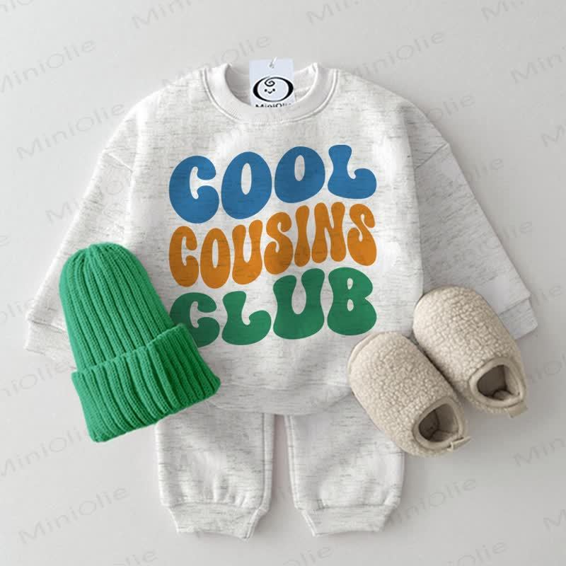 COOL COUSINS CLUB Baby 2-piece Light Grey Set - Light Grey - 2-3T - image 1