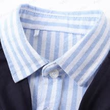 Toddler Boys Striped Shirt with Shawl - image 5