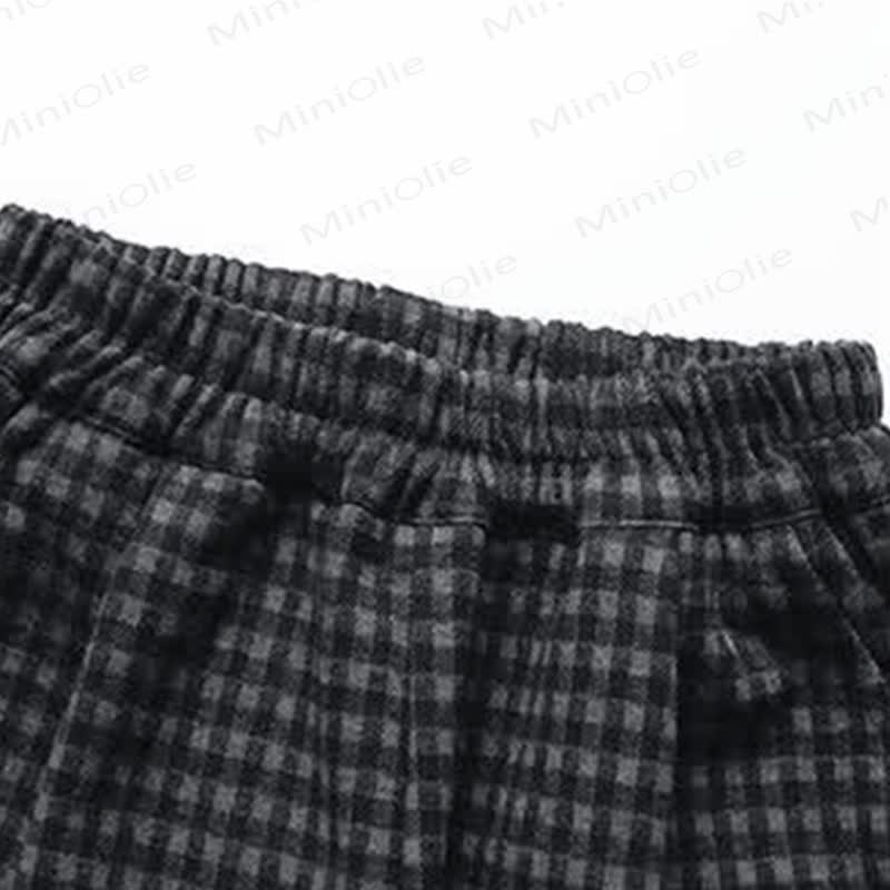 Toddler Boy Plaid Jogger Pants - image 5