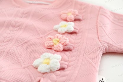 Baby Toddler Girl Flower 2-piece Set - image 6