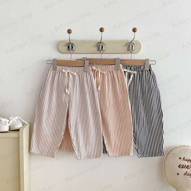 Baby Toddler Striped Bow Pants - image 3