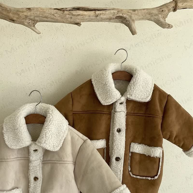 Toddler Retro Collared Cardigan Outerwear - image 2