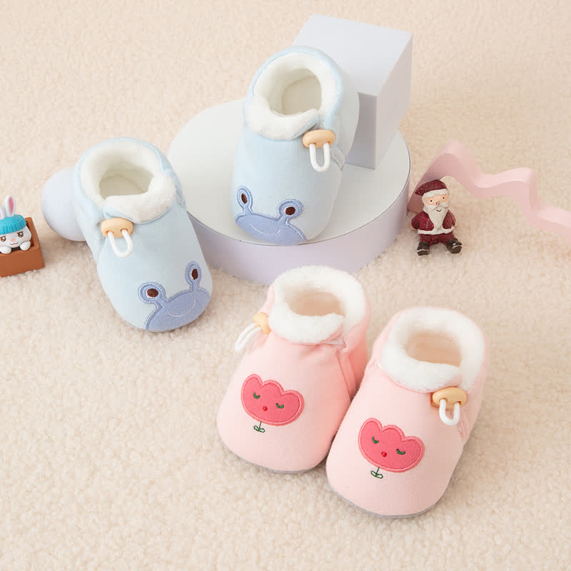 Baby Snail/Flower First Walking Shoes - image 1