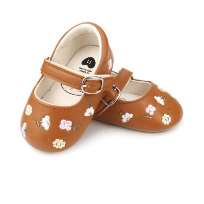 Baby Flower Embroidered Shoes - image 13