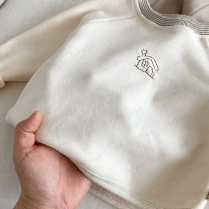 Baby Toddler Boys Embroidered Little House T-shirt - image 6