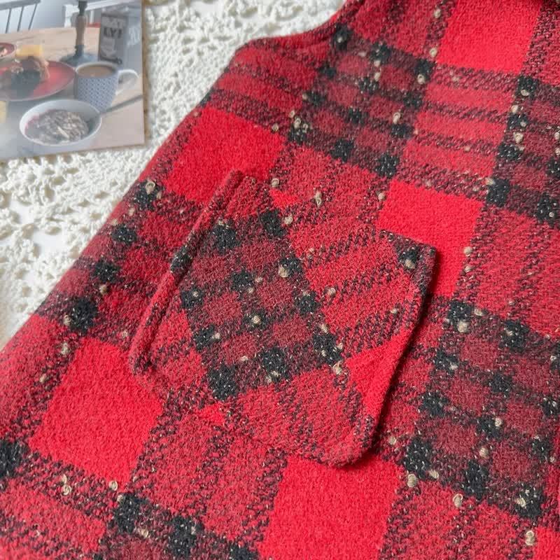 Toddler Girl Bow Plaid Sleeveless Dress & Grey Outerwear - image 18