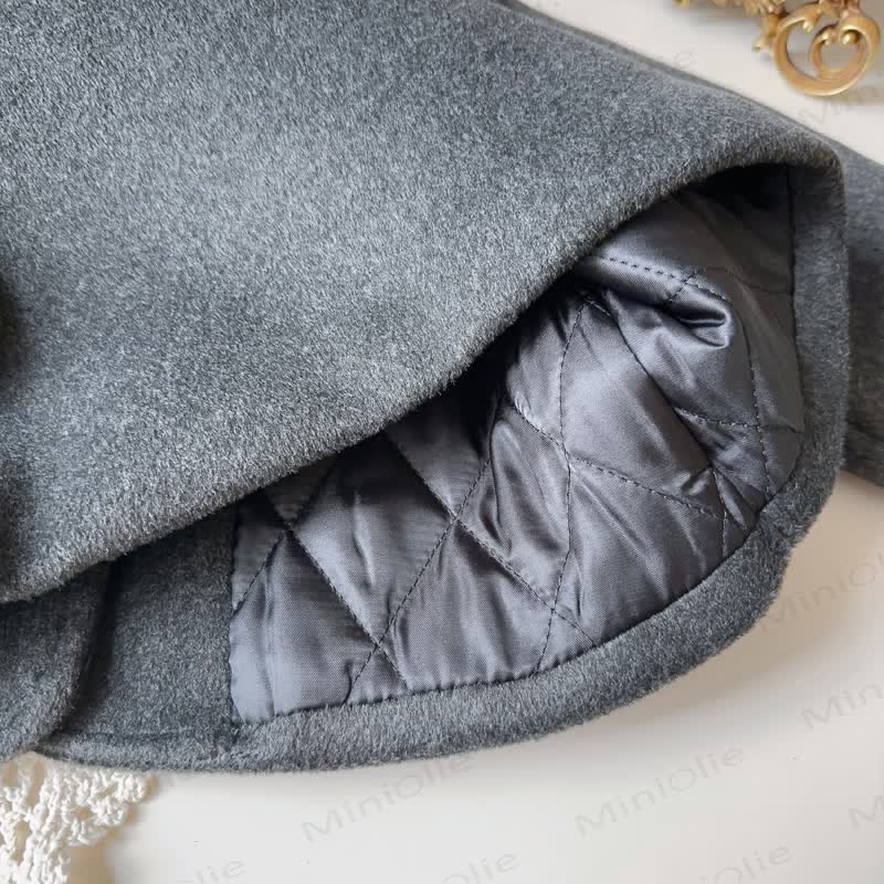 Toddler Girl Bow Plaid Sleeveless Dress & Grey Outerwear - image 14