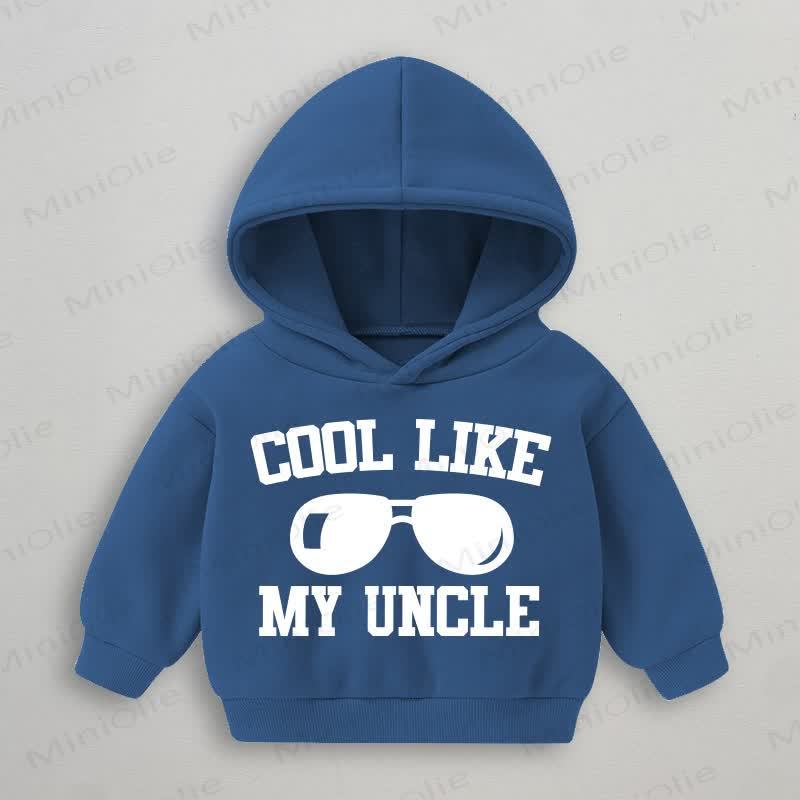 COOL LIKE MY UNCLE Baby Blue Sweatshirt - Blue - 3-5T - image 1