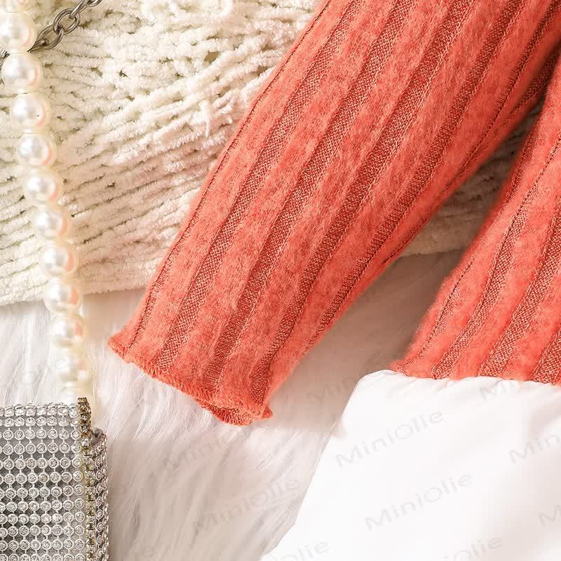 Baby Girl Solid Color 2-piece Set - image 4