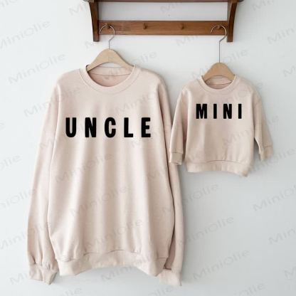 UNCLE/MINI Beige Family Sweatshirt - Beige - Adult Sweatshirt: XL - image 1