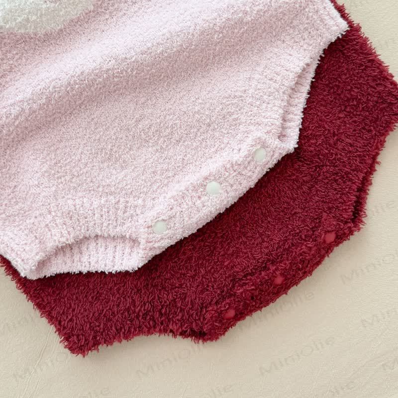 Baby Bunny Fleece Bodysuit - image 8