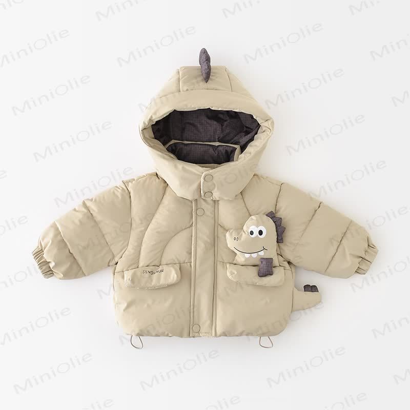 Baby Cartoon Dinosaur Hoodie Outerwear - image 2
