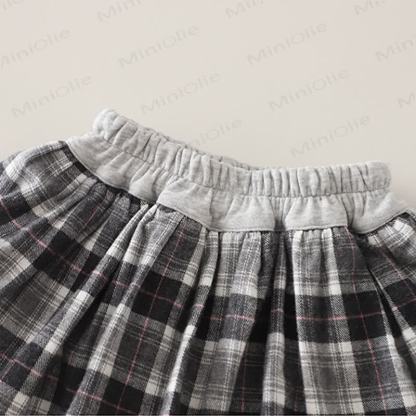 Baby Toddler Girl Love Cherry Plaid 2-piece Set - image 11