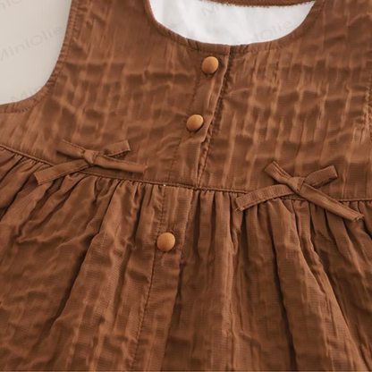 Baby Toddler Girl Bow Solid Color 3-piece Set - image 7