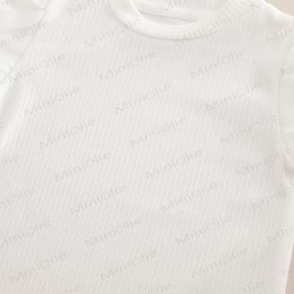 Baby Toddler Girl Bow Solid Color 3-piece Set - image 13