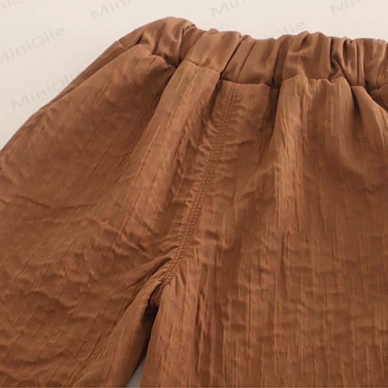 Baby Toddler Girl Bow Solid Color 3-piece Set - image 19