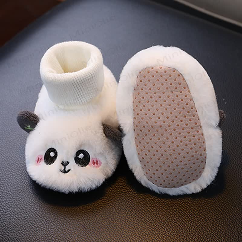Baby Panda Fleece Walking Shoes - image 2