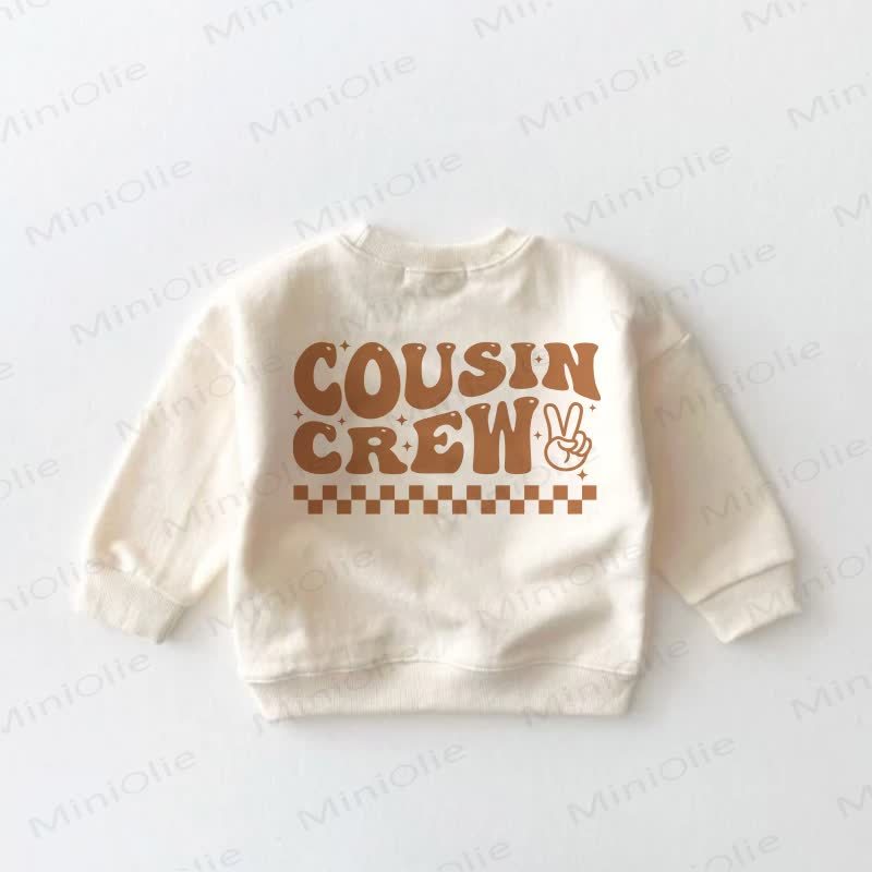 COUSIN CREW Baby Toddler Sweatshirt - image 3