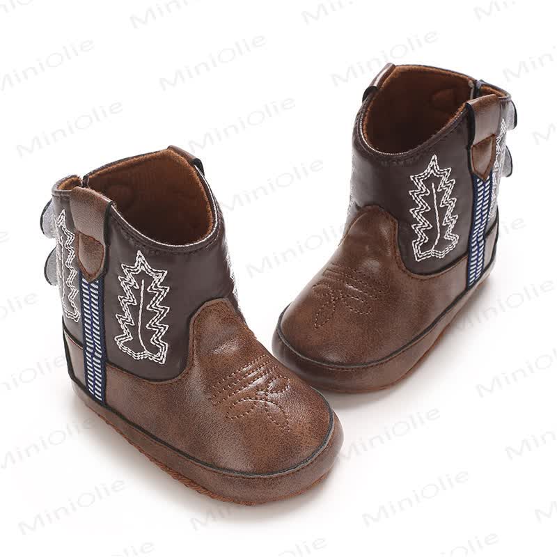 Baby Leaves Embroidered Boots - image 6