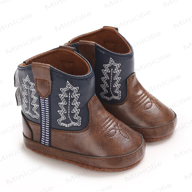 Baby Leaves Embroidered Boots - image 8